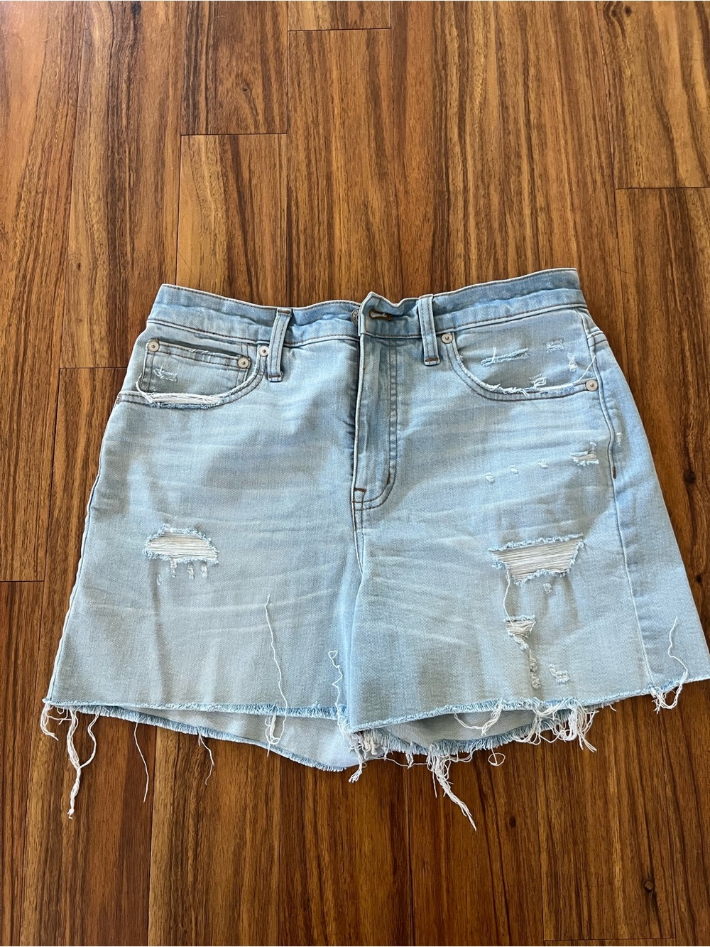 Madewell denim shorts